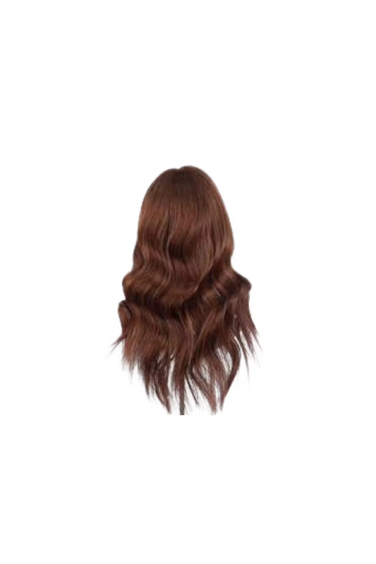 Dark Brown Human Hair Full Lace Wig