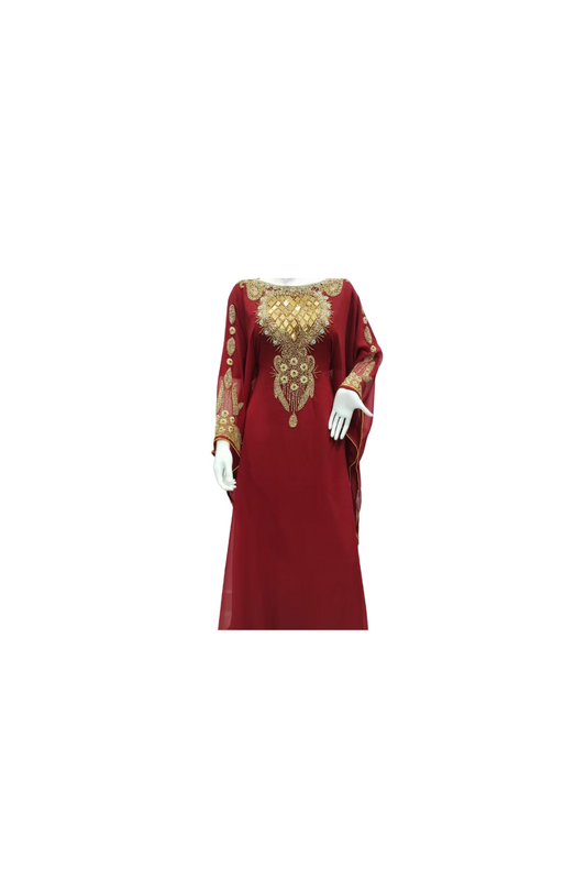 Hand Embroidery Kaftan