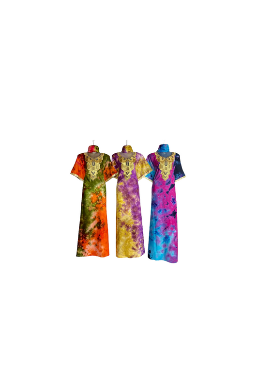 Multi color Rayon Kaftan Any 1 Pc