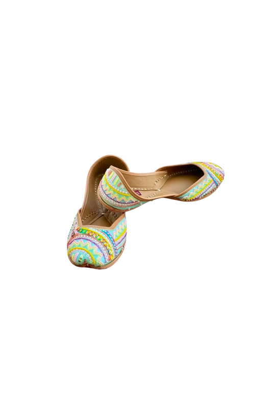 Multicolor stylish juti