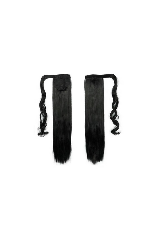 Natural black Straight Ponytail Hair Extension