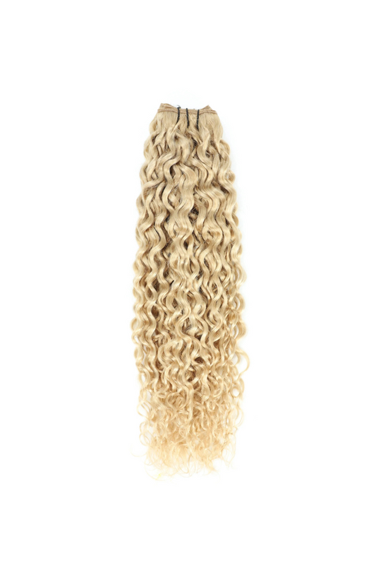 613 Curly Weft Human Hair Extension