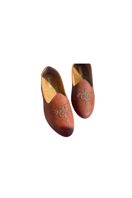 Brown Jutis for Men