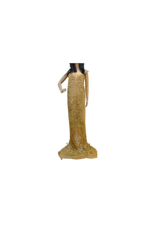 Creamy Fashion African kaftan