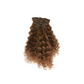 Dark Brown Curly 7 Clip-in Set Volumizer