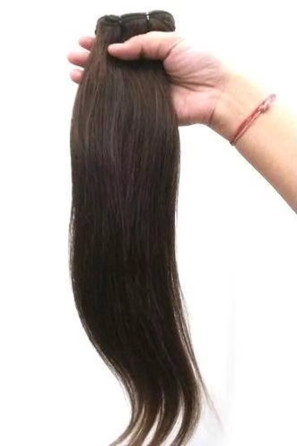 Natural Brown Straight Weft Human Hair Extension