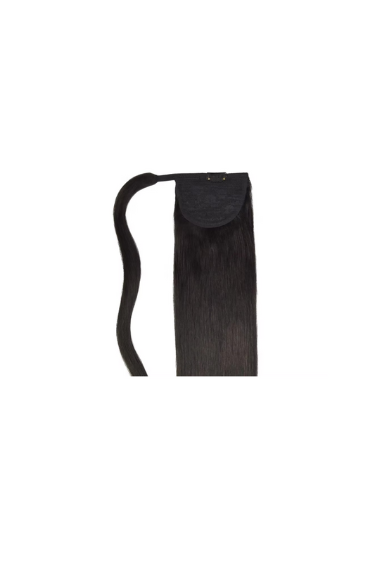Natural black Straight Ponytail Hair Extension