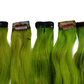 Parrot Green Hair Streaks