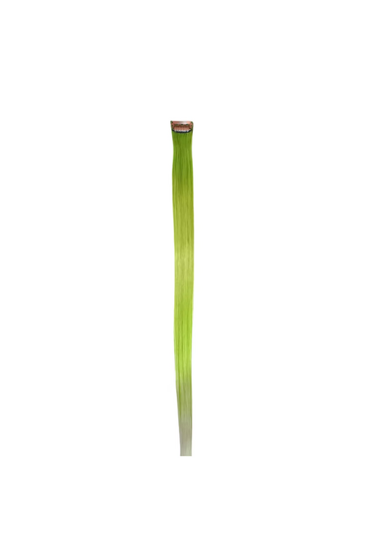 Parrot Green Hair Streaks